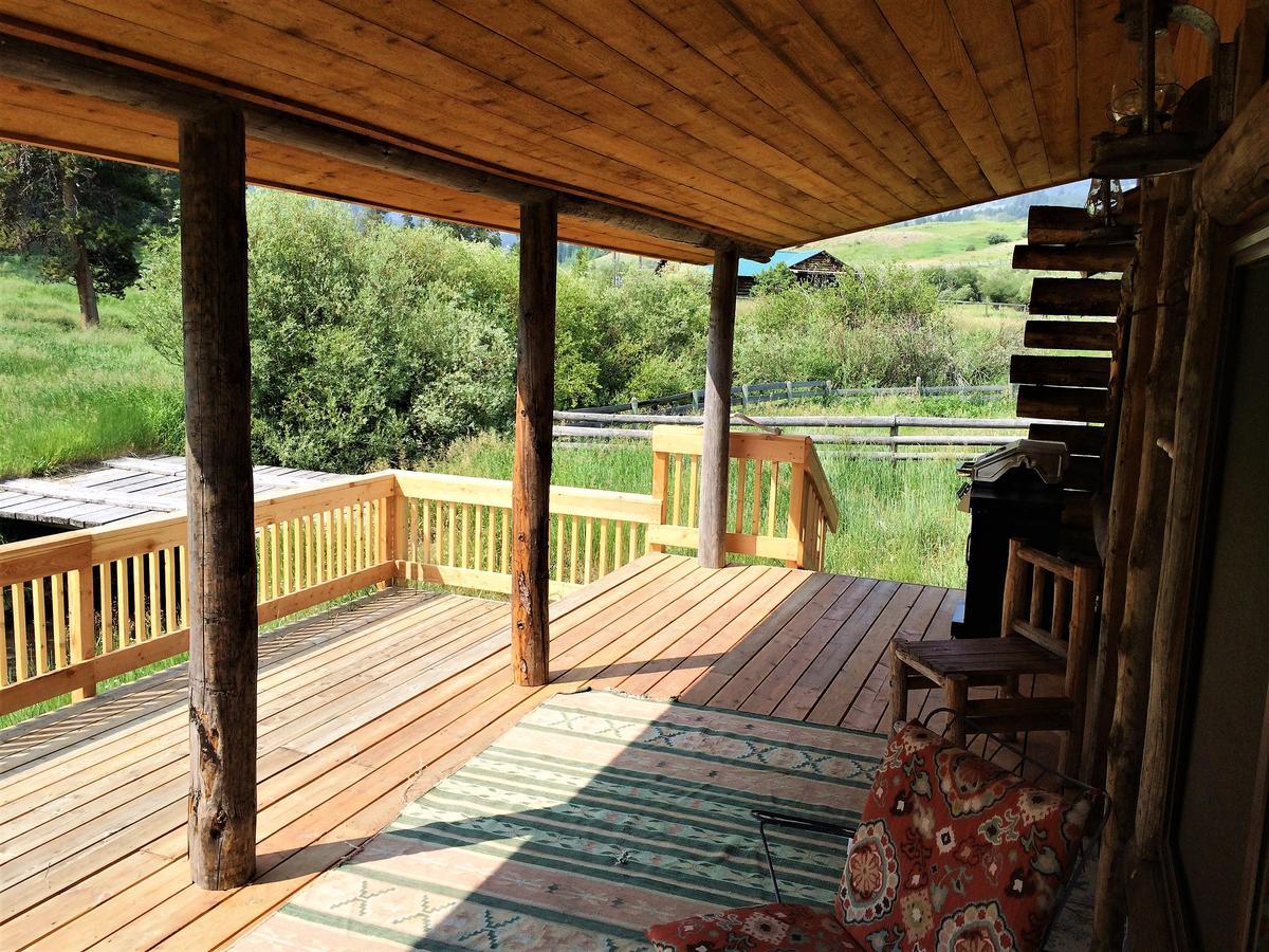 Creek Cabin Gardiner Buitenkant foto
