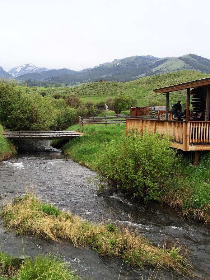 Creek Cabin Gardiner Buitenkant foto